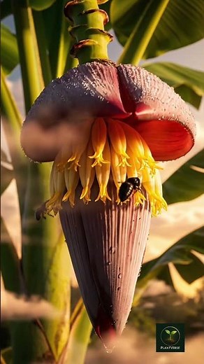 The Life of a Banana Tree – From Sprout to Golden Harvest 🍌🌱 | Time-Lapse Nature #bananatrees