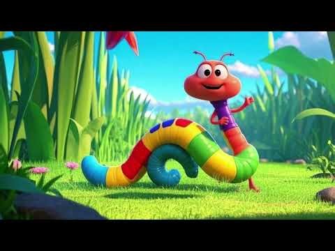 The Wiggly Wobbly Worm – A Silly Squiggly Song | The Jingle Station