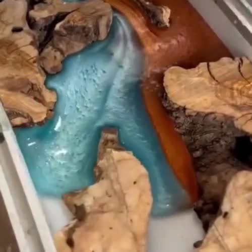 Acacia Wood Round Coffee Table: Rustic Handmade Center Tabletop - Etsy