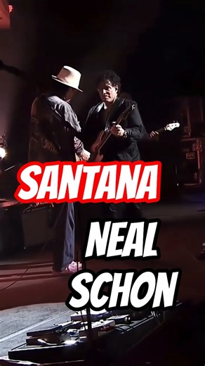 Neal Schon with Santana