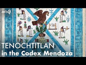 Aztec Tenochtitlan, a Map of the City in the Codex Mendoza