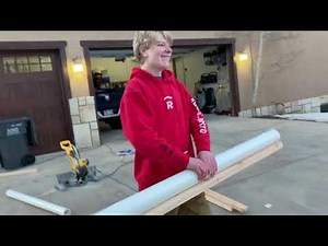 DIY ski/snowboard rail for less than $18!!!!