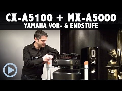 Yamaha CX-A5100 and MX-A5000 pre-amplifier combination presentation