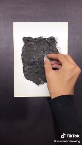 DIY tiger painting 🐯🧡 #foryou #foryoupage #tutorial