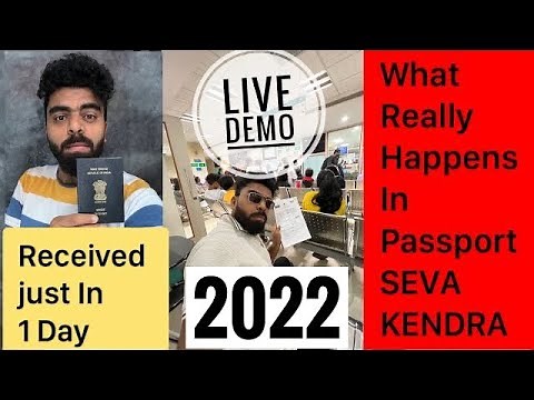 LIVE DEMO|PASSPORT SEVA KENDRA DETAILED PROCEDURE PROCESS| HOW TO APPLY PASSPORT ONLINE PROCESS 2024