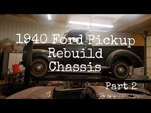 1940 Ford Pickup Teardown and Rebuild - Part 2 - Mustang 2 & Speedway Leaf kit
