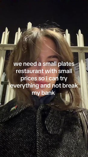 why did small plates become big prices? it’s not on