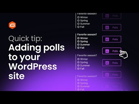 Adding polls to your WordPress site (Gravity Forms tutorial)