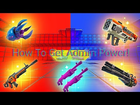 How To Get Admin Power In Super Red Vs Blue Fortnite