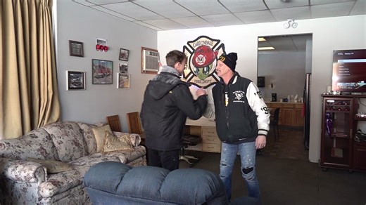 Mystery plow driver who helped Carbondale firefighters identified
