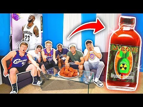 2HYPE PACK AND PAIN - Extreme Hot Wings Sauce! NBA 2K19