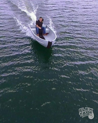 WE WANT A RIDE IN THE FLEX TAPE® BOAT!! 😩 🛥 | Flex Seal