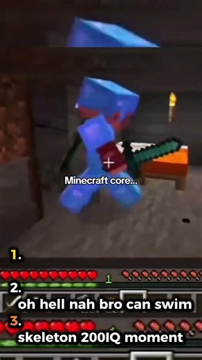 RANKING MINECRAFT CORE MOMENTS! #shorts #minecraft #funny