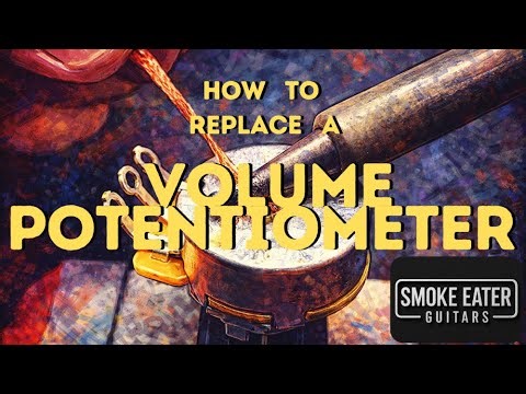 Changing a Guitar Volume Pot - Made Easy (ELI5)