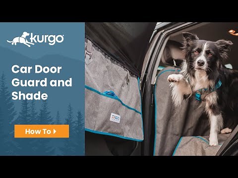 How to Install the Car Door Guard and Shade