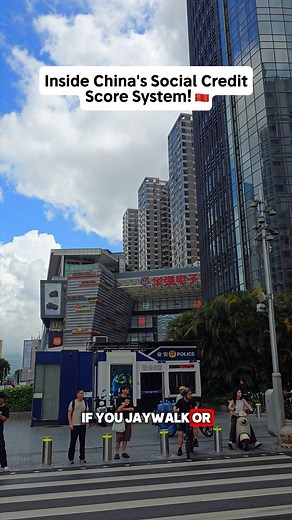 5.7K views · 90 reactions | Is The Social Credit Score In China A Myth?  #travel #digitalnomad #china #shenzhen #socialcredit #creditscore | POV: Digital Nomad | Facebook