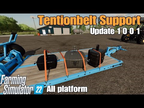 Tentionbelt Support / UPDATE for all platforms / on FS22