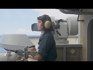 U.S. Aircraft Carrier USS Nimitz (CVN 68) departs Naval Base Guam