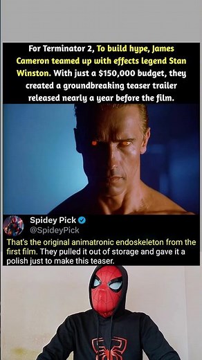 In Terminator 2: Judgment Day (1991) The $150k Teaser That Made History #shorts