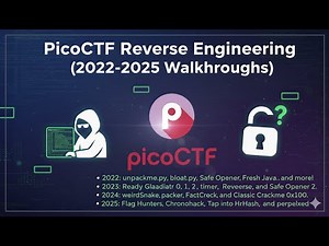 PicoCTF Reverse Engineering Walkthroughs (2022-2025 Challenges)