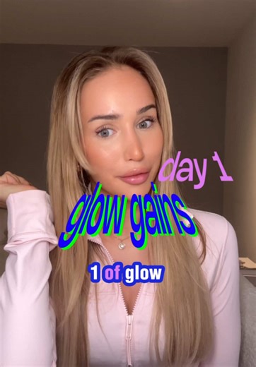 glow gains 🦋 day 1 #glowgains #eliflyeffect #glowup #habits #genztalk #acnepatch