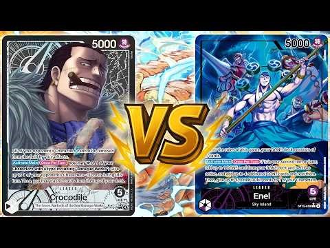 THE SAND IS BACK | B Crocodile vs. P Enel | OPTCG Sim Gameplay | OP15