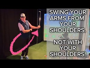 Less BODY EFFORT!! // More SWINGING EFFORT!! #golftips #golfswing #golfinstruction