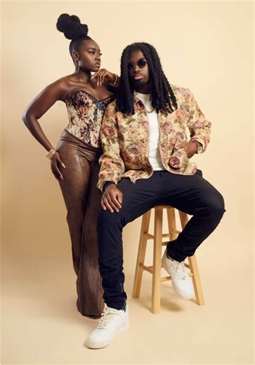 Honored to work with these talented models for this photoshoot @Honesty-Amore 🙏🏾📸 #greensborophotographer #creativephotography #studiophotography
