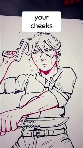 probando el filtro este #dibujo #viral #drawing