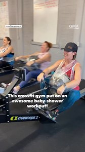 17K views · 126 reactions | This Crossfit gym hosts an amazing baby shower workout!  https://gma.abc/3EVoENo | Good Morning America | Facebook
