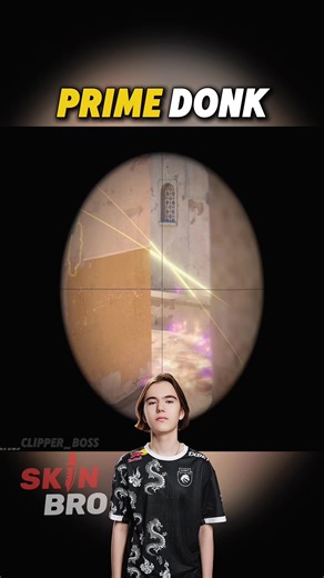 Prime Donk with awp on faceit #cs2 #cs #counterstrike #skinbro #donk