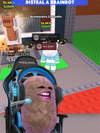 Cara Upgrade Brainrot di Steal a Brainrot di Roblox