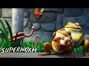 Superworm Saves Baby Toad! | Gruffalo World | Cartoons for Kids | WildBrain Zoo