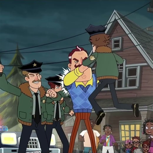 Neighbor farming aura in this scene #helloneighbor #edit #idkwhattoputhere #helpmemakethismakesense