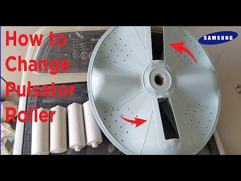 How to change Pulsator Roller In Samsung Washing Machine