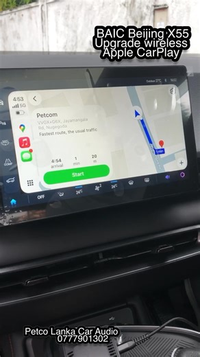 1.8K views | Upgrade Your BAIC X55 vehicle . Plug and play adapter.without wire Cutting. Enjoy Google Maps,Apple Music, Spotify,Wireless Apple CarPlay, Wireless Android auto. Petco Lanka Car Audio. Tel 0112508336 0777760000 WhatsApp 0777901302 #BAICX55 #upgrade #BJ40 #beijing #carbitlink #easyconnection #petcolankagadgetshop @everyone | Petco Lanka Car Audio | Facebook