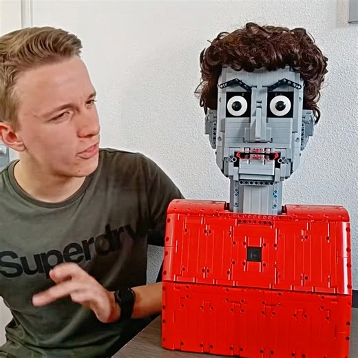 ChatGPT-Powered AI LEGO Robot Head Might be Creepiest Yet, Called Dave