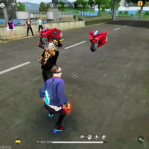 1.3M views · 39K reactions | New BIKE vs BIKE Skin Fight  Golden Hip Hop vs Adam Bike Skin Challenge  Garena Free Fire | Awara Gamer | Facebook