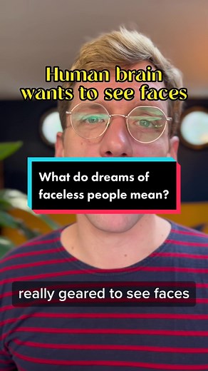 Interpreting Dreams of Faceless People