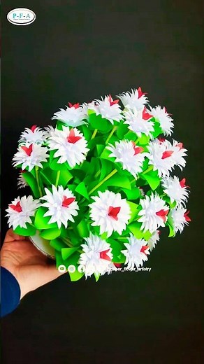 How to Make Beautiful Paper Flowers 🌸 | Easy DIY Handmade Art