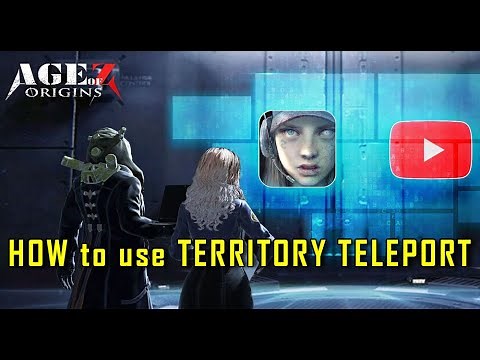 Age of Z Origins - HOW to use TERRiTORY TELEPORT