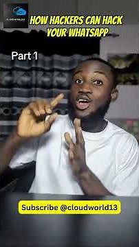 HOW HACKERS CAN HACK YOUR WHATSAPP IN SECONDS! (MUST WATCH)