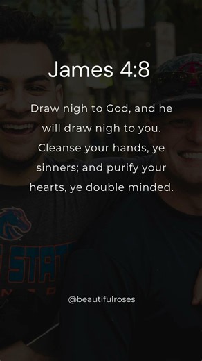 James 4:8 Bible Verses About Friendship