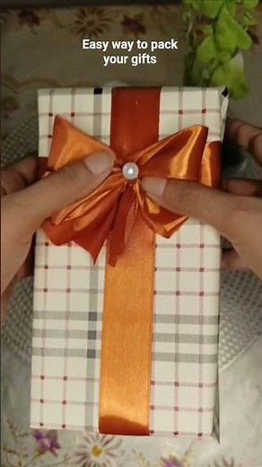 Easy way to pack your gifts|DIY gift packing| gift packing easy tutorial #diy #giftpackingideas