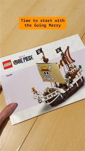 Time to start the Going Merry 🚢