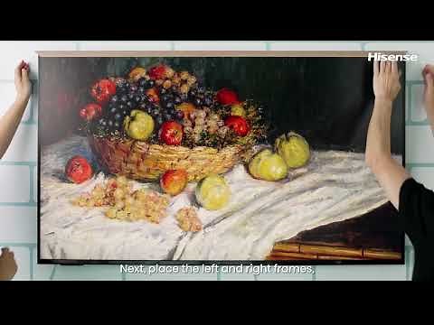 How to install Hisense Canvas TV