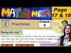 Class 5 Maths Maths Mela Solutions | Chapter 2 Fractions | Page 17 & 18 Solutions