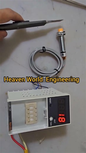 Proximity Sensor with Digital Counter