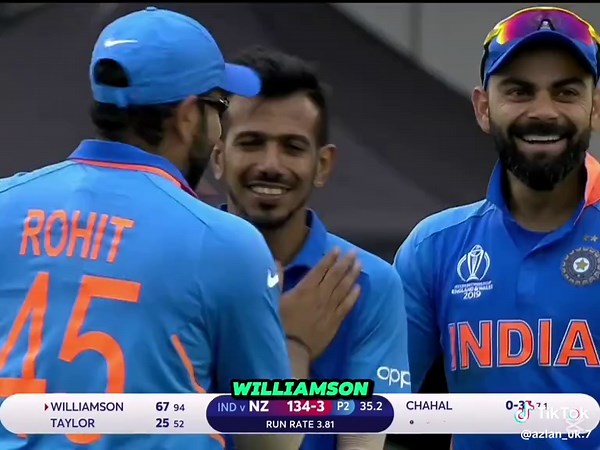 India vs New Zealand 2019 World Cup Semi-Final Highlights