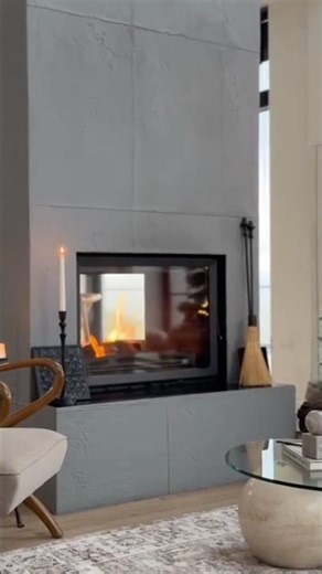 Invicta 800 Double Face Döküm Şömine